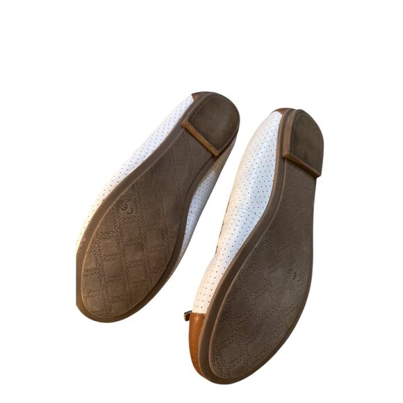 Vionic Allora Perforated Orthaheel Ballet Flats Size 7  Pre-Owned Good Condition - Picture 6 of 7